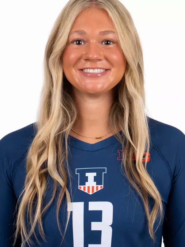 July 29, 2026 - Headshot for Kenzie Cogan (#13) - Champaign, IL. Photo by Ashley Ray/Fighting Illini