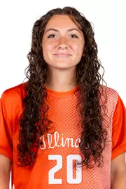 July 22, 2026 - Headshot for CC Conrad (#20) - Champaign, IL. Photo by Ashley Ray/Fighting Illini