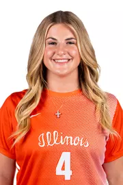July 22, 2026 - Headshot for Mia Gildea (#4) - Champaign, IL. Photo by Ashley Ray/Fighting Illini