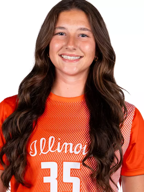 July 22, 2026 - Headshot for Kylie Marschall (#35) - Champaign, IL. Photo by Ashley Ray/Fighting Illini