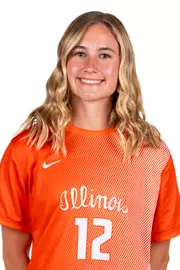 July 22, 2026 - Headshot for Sophia McMillan (#12) - Champaign, IL. Photo by Ashley Ray/Fighting Illini