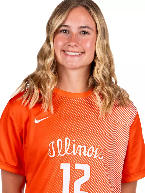 July 22, 2026 - Headshot for Sophia McMillan (#12) - Champaign, IL. Photo by Ashley Ray/Fighting Illini