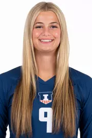 July 29, 2026 - Headshot for Madi Miles (#9) - Champaign, IL. Photo by Ashley Ray/Fighting Illini