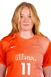 July 22, 2026 - Headshot for Hedda Ornberg (#11) - Champaign, IL. Photo by Ashley Ray/Fighting Illini