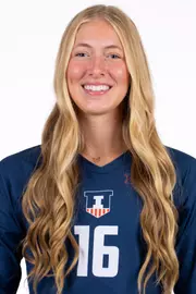 July 29, 2026 - Headshot for Ashlyn Philpot (#16) - Champaign, IL. Photo by Ashley Ray/Fighting Illini