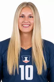 July 29, 2026 - Headshot for Sophi Randall (#10) - Champaign, IL. Photo by Ashley Ray/Fighting Illini