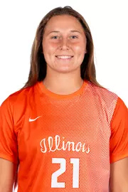 July 22, 2026 - Headshot for Myra Schneider (#21) - Champaign, IL. Photo by Ashley Ray/Fighting Illini
