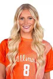 July 22, 2026 - Headshot for Sutton Webb (#8) - Champaign, IL. Photo by Ashley Ray/Fighting Illini