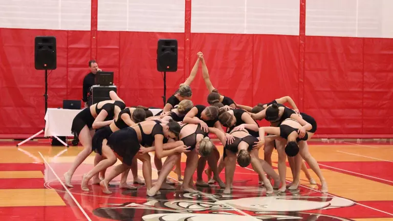 Dance Team Debuts Nationals Routines at New England's Best Showcase