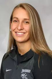 Women's ice hockey player Arien Juliane head shot