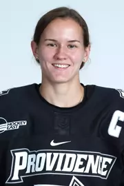 Women's ice hockey player Caroline Peterson head shot