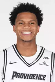 Men's basketball player Gavin Hightower head shot