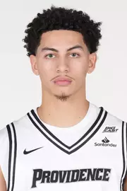 Men's basketball player Miles Byrd head shot
