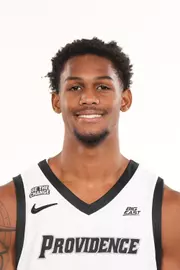Men's basketball player Devin Vanterpool head shot
