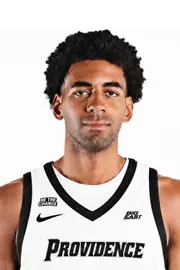 A headshot of men's basketball player Leonardo Marangon