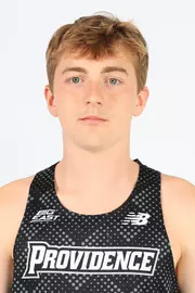 Men's cross country and track runner Daniel Prescott head shot