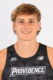 Men's cross country and track runner Zane Powell head shot