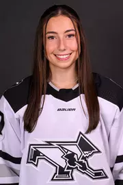 Women's ice hockey player Elizabeth Janovski head shot