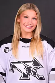 Women's ice hockey player Reese Kletke head shot