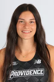 Women's track runner Maya Bergamesca head shot