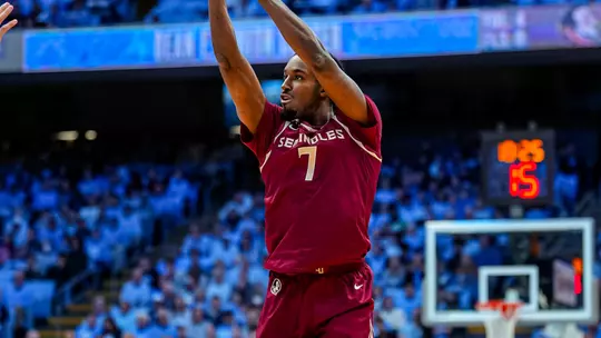 Wiggins' Records Second Career Double-Double in Florida State's Loss at North Carolina Image