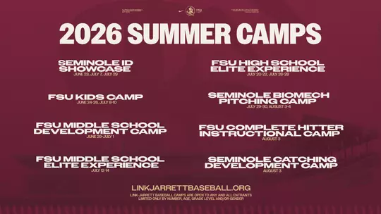 Link Jarrett Baseball Camp 2026 Summer