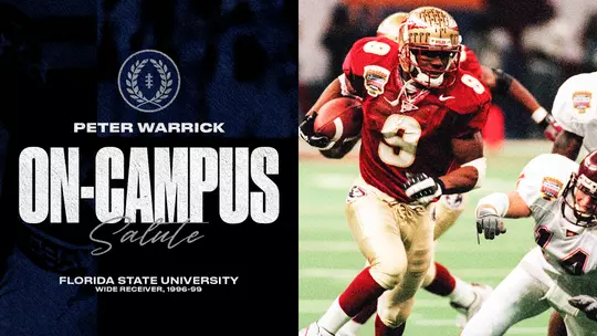 Peter Warrick On-Campus Salute