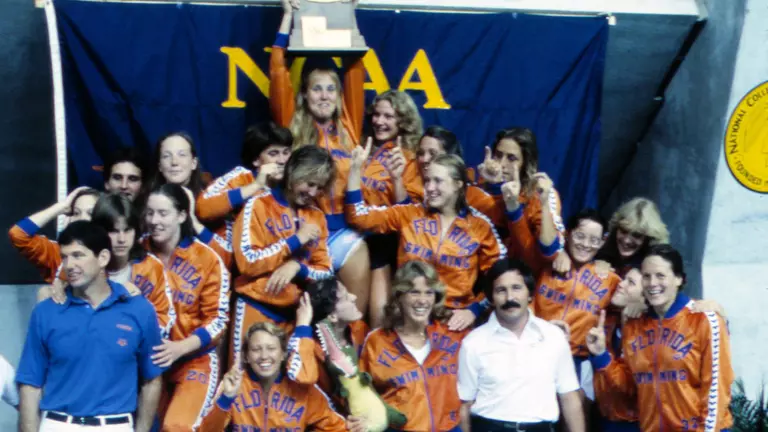 1982 NCAA Women's Swimming & Diving team champion