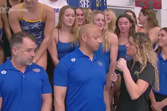 Anthony Nesty Women's SEC Championship Interview