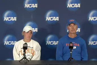 NCAA: Coach Thornqvist & Rachel Gailis 5-4-24