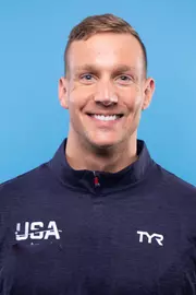 Caeleb Dressel 2024 Olympic Head Shot