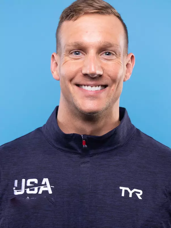 Caeleb Dressel 2024 Olympic Head Shot