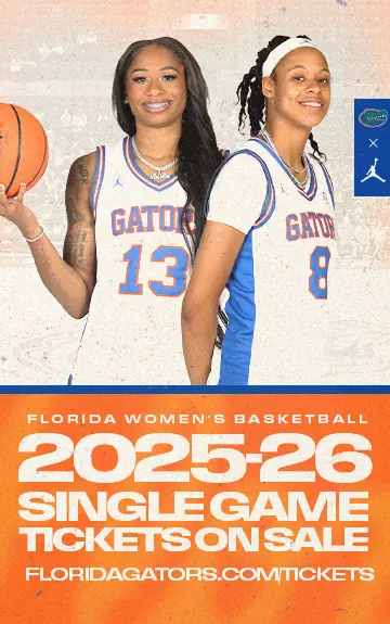 Florida Women’s Basketball 2025-26 Single Game Tickets on Sale