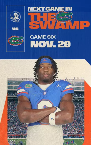 Next Game in The Swamp | Florida St vs. Florida | Nov. 29