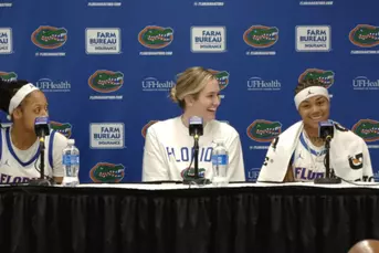 Me'Arah O'Neal, Kelly Rae Finley, Liv McGill Press Conference 11-3-25