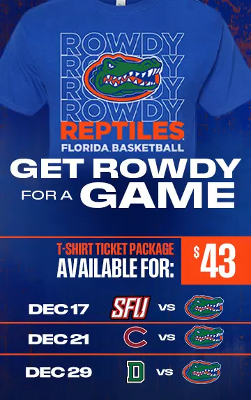 Get Rowdy for a Game | T-Shirt Ticket Package Available for $43 | Dec 17, 21, 29