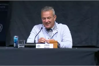 Urban Meyer - Hall of Fame Press Conference