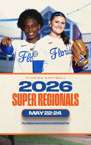Florida Softball 2026 Super Regionals May 22-24
