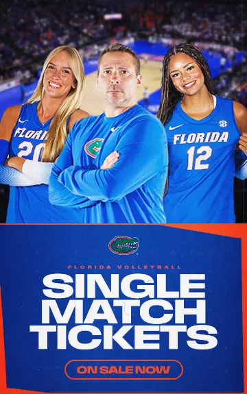 Florida Volleyball Single Match Tickets On Sale Now