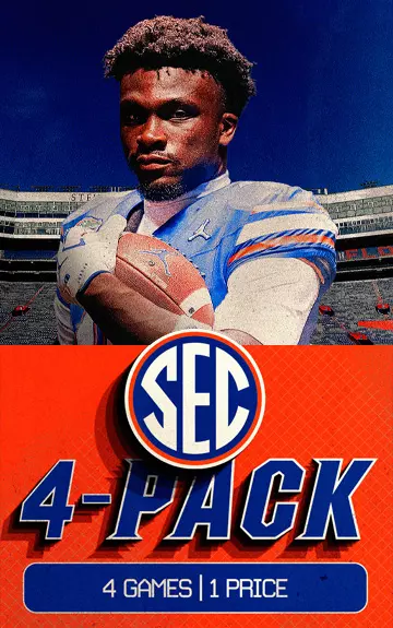 SEC 4-Pack (4 Games | 1 Price) - Gators Football