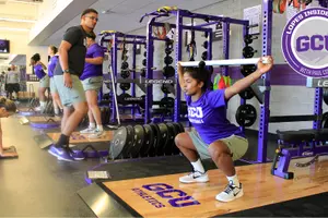 Sports performance training room