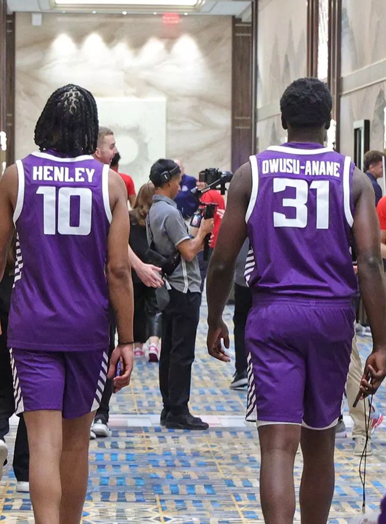 Henley and Owusu-Anane at MW Media Day