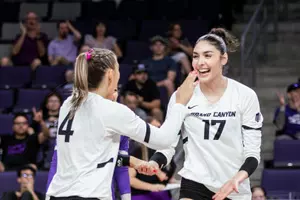 ramirez and kubacak celebrating