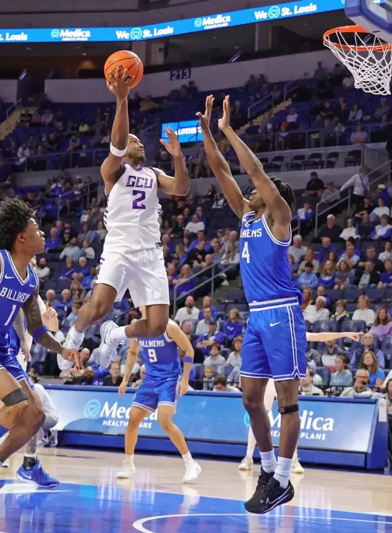 St. Louis Nov. 15, 2025: The Lopes are overpowered by the Saint Louis University Billikens at at Chaifetz Arena, David Kadlubowski / GCU