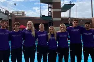 diving squad at usc meet
