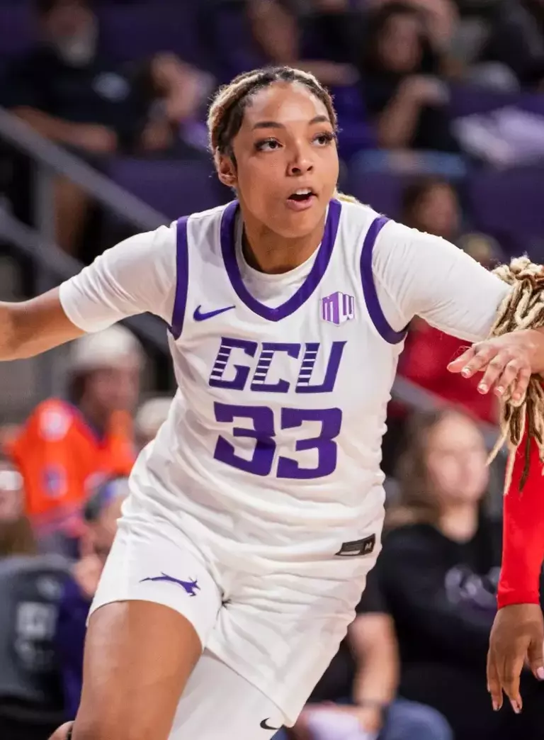 Phoenix, AZ - November 18, 2025, WBB wins 76-60 against SMU at Global Credit Union Arena. (Photo by Brayden Stenner/GCU).