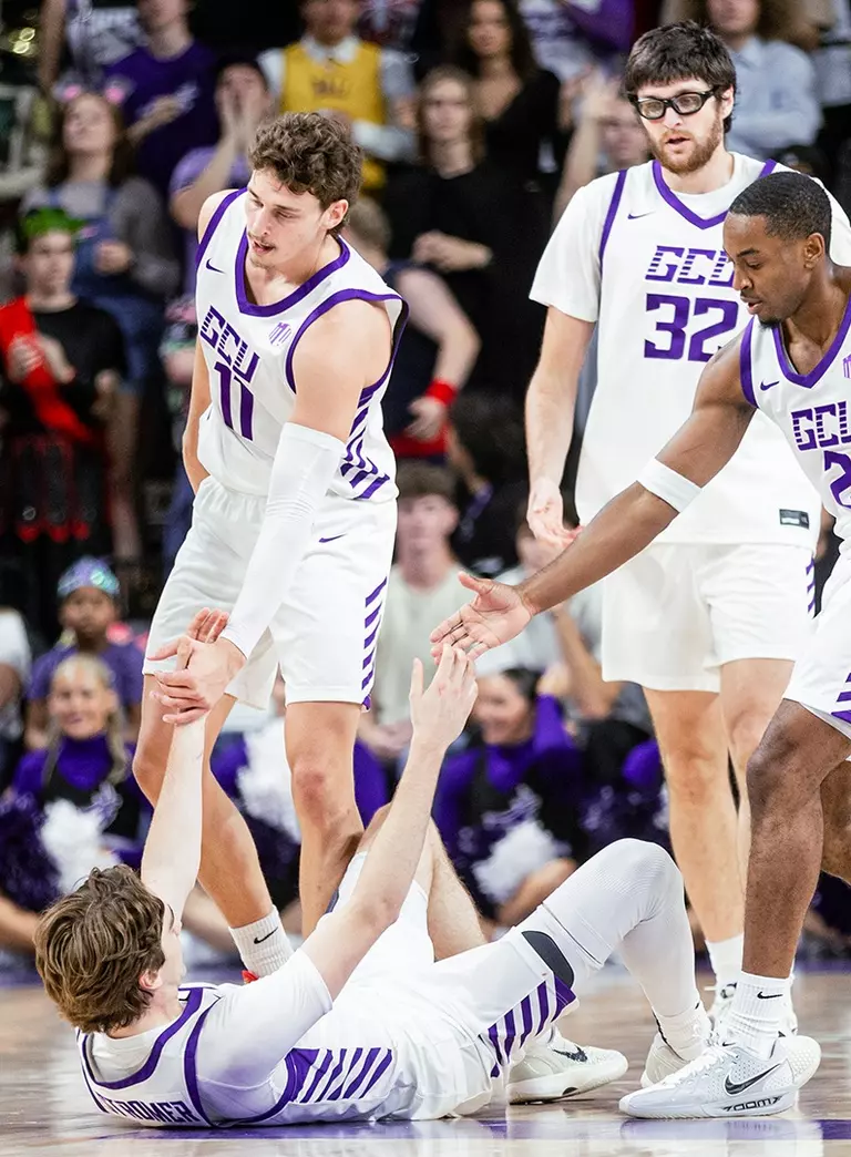 GCU Men's Basketball hosts USC for an exhibition match. Jayden Todd/GCU Athletics