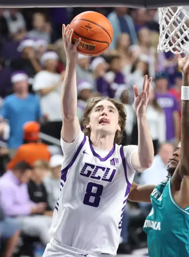 Phoenix, AZ Dec. 13, 2025: The Lopes earn a 82-61 win over Coastal Carolina at Global Credit Union Arena. David Kadlubowski/GCU