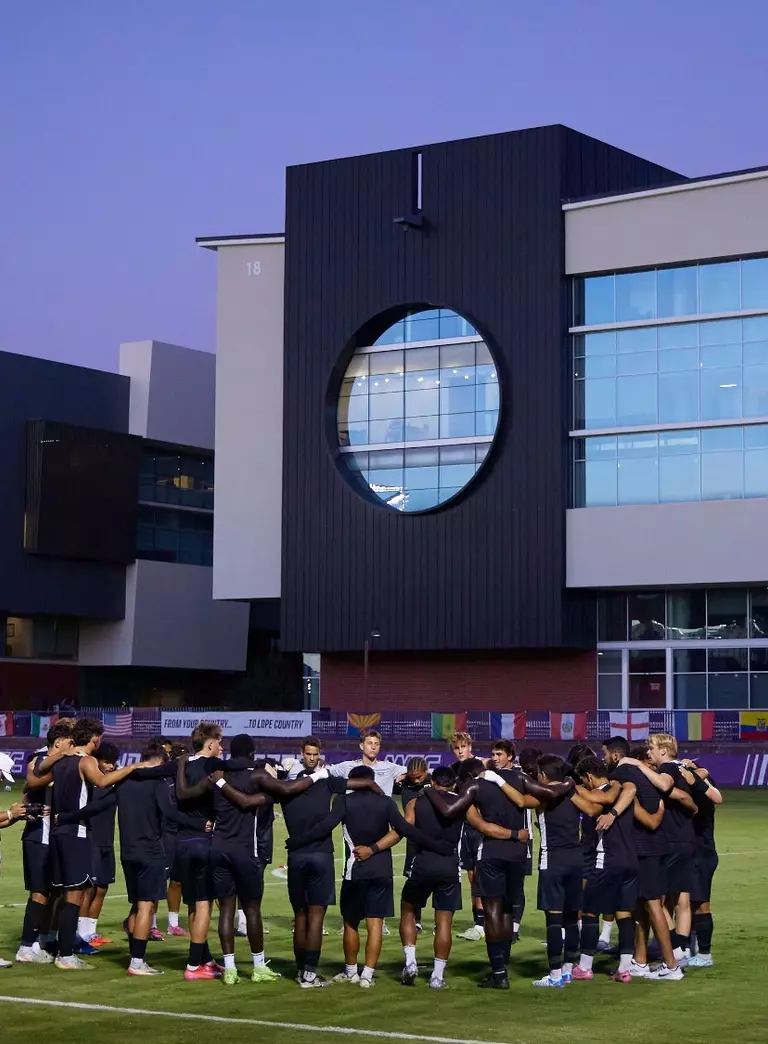 Phoenix, AZ Sept. 30, 2025 : The Lopes earn a 2-1 win over UT Rio Grande Valley art GCU Stadium. David Kadlubowski/GCU.