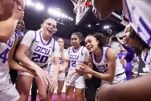 WAC championship celebration